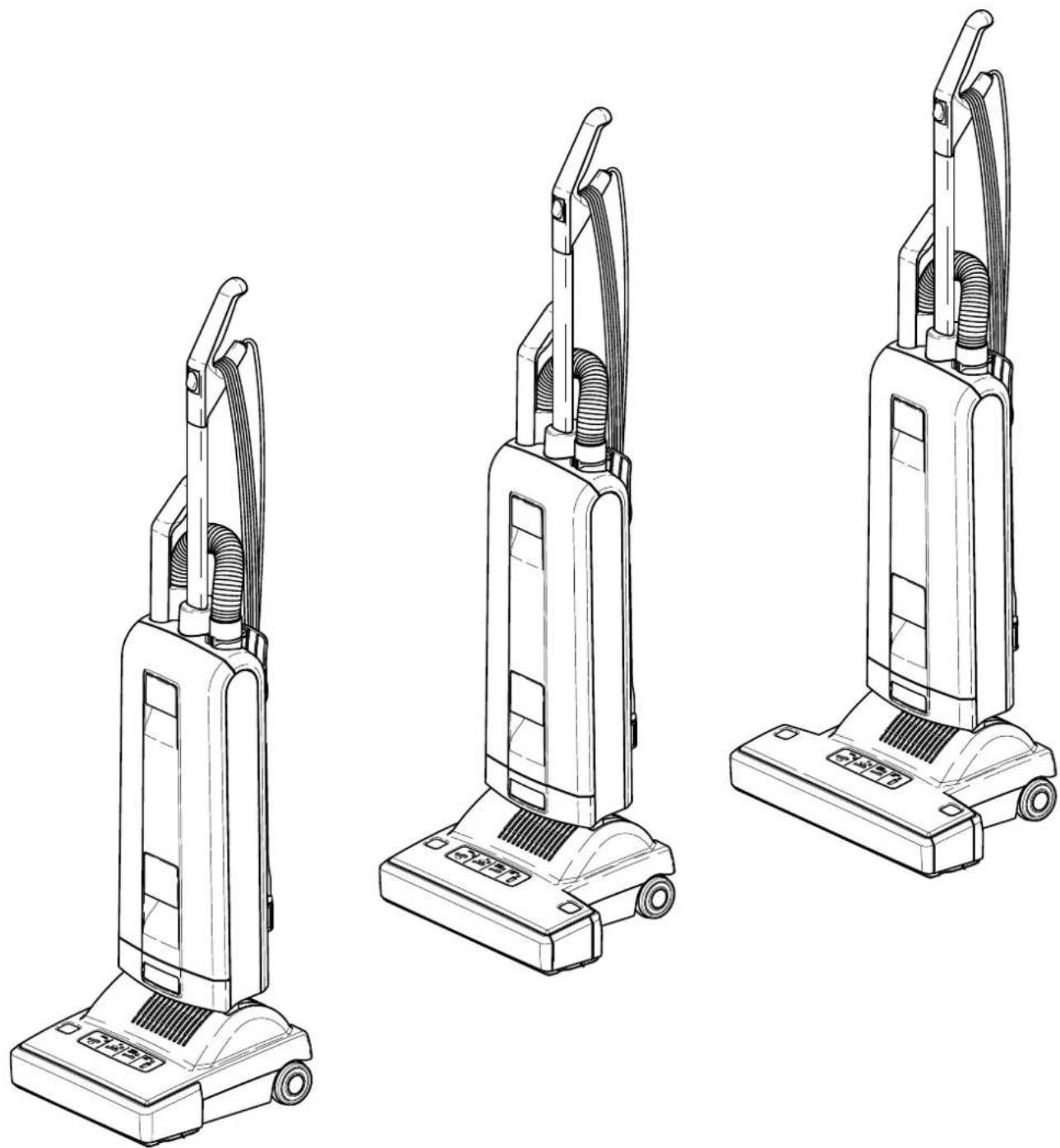 Sebo Airbelt E1 Plus - GEBRAUCHSANWEISUNG / INSTRUCTION MANUAL - 2