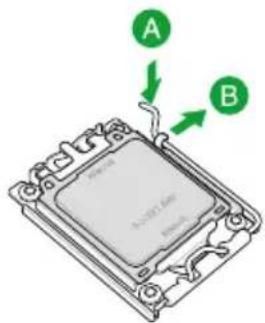 A B