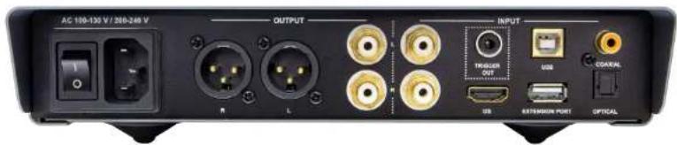 AC 100-130 V / 200-240 V OUTPUT INPUT PRODUS USB EXTRAIGN PORT OPTICAL