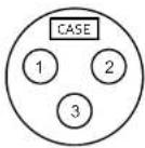 NuPrime AMG DAC - XLR MALE Pin Definition: - 1