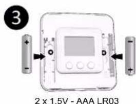 3 2 x 1,5V - AAA LR03