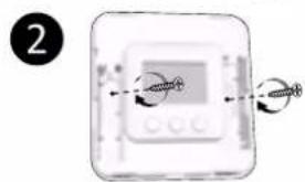 Diagram of a device with a screen and two arrows indicating rotation or movement (no text or symbols)