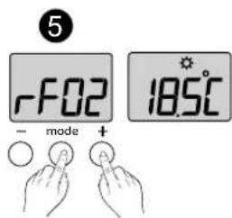 5 -rF02 - mode + 185°C