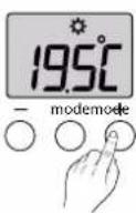 DELTA DORE Tybox 5701 FP - Consultation or modification of temperatures - 4