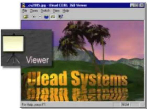 cv2003.jpg - Ulead CS100. 260 Viewer File Edit View Help Viewer Ulead Systems 直接机 程志资源 For Help press F1 NLM