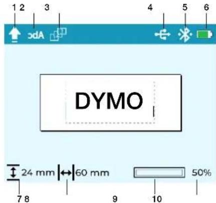 DYMO LabelManager Executive 640CB - Écran ACL - 1