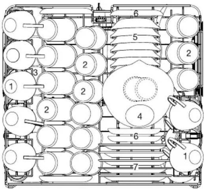 Schéma technique d'un assemblage mécanique avec des composants numérotés, probablement pour la documentation d'ingénierie ou de fabrication.