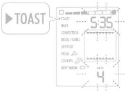 GRILLÉ 5:35 CUISSON CONVECTION GRIL / GRILLADE DÉCONGÉLATION PIZZA COOKIES MAINTIEN AU CHAUD NATIS 4