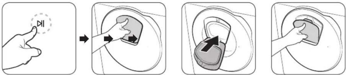 SAMSUNG WW90T734DBH - AddWash (len niektoré modely) - 1