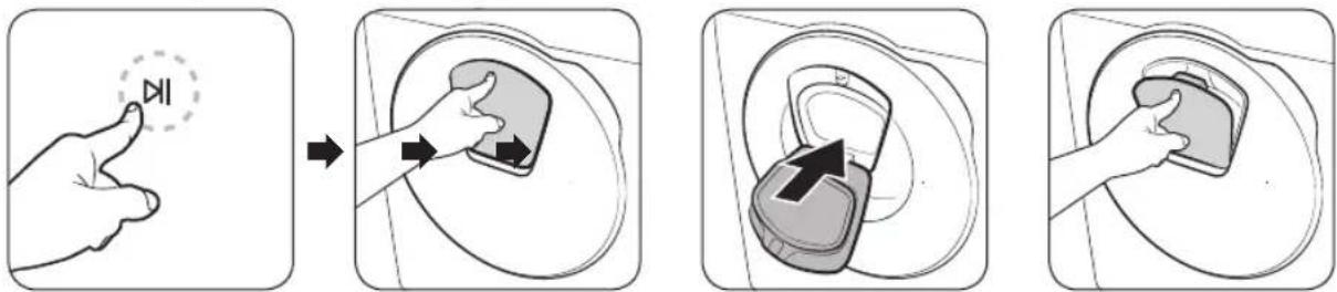 SAMSUNG WW90T734DBH - AddWash (samo pri določenih modelih) - 1