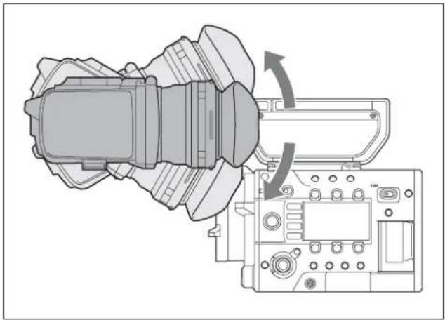 SONY DVF-L350 - Ajustement de l'angle - 1
