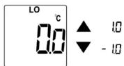 Uni-T UT306C - Low Alarm Limit Setting - 1