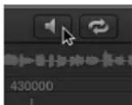 APPLE Logic Pro X - Control playback with the Prelisten button - 1