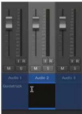 Audio 1 GuideTrack Audio 2 Audio 3