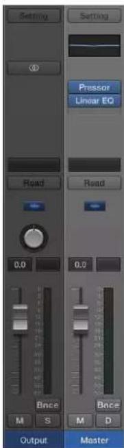 Setting Settings Compressor Linear EQ Read Read 0.0 0.0 Balance M S Output Master