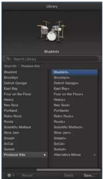 Library: Bluebird+. Q: Search Library. Drum Kit | Producer Kits: Bluebird, Brooklyn, Detroit Garage, East Bay, Four on the Floor, Heavy, Neo Soul, Portland, Retro Rock, Roots, Scientific Method, Slow Jam, Smash, SoCal, Sunset. Producer Kits: Bluebird+, Brooklyn+, Detroit Garage+, East Bay+, Four on…