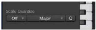 APPLE Logic Pro X - Quantize the pitch of notes in a MIDI region - 1