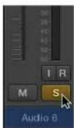 APPLE Logic Pro X - Solo a channel strip - 1