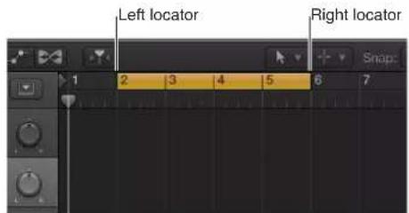 Left locator. Right locator. 1 2 3 4 5 6 7 Snap: