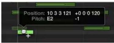 Position: 10 3 3 121 +0 0 0 120 Pitch: E2 -1