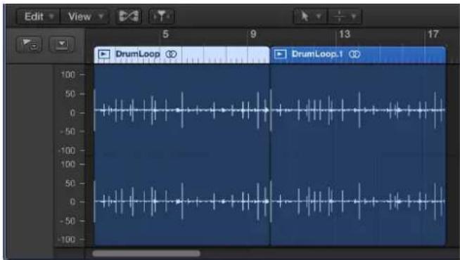 Edit View 5 9 13 17 DrumLoop DrumLoop.1