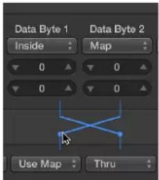 Data Byte 1 Inside Data Byte 2 Map 0 0 0 Use Map Thru