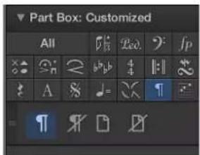 Part Box: Customized. All. P. R. C. F. fp. A. S. Y. X. T.