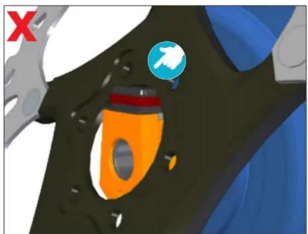 Illustration of a mechanical component with orange and black parts, no visible text or symbols