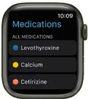 10:09 Medications ALL MEDICATIONS Levothyroxine Calcium Cetirizine