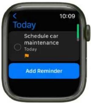 Today Schedule car maintenance Today Add Reminder