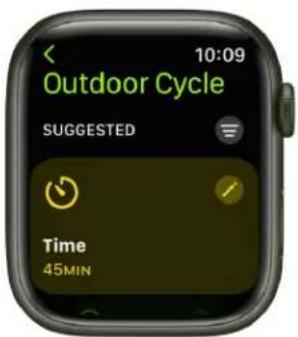 10:09 Outdoor Cycle SUGGESTED Time 45MIN