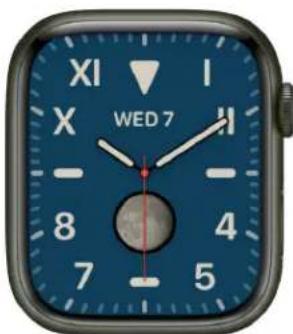 Close-up of a dark analog clock face showing time, hour, minute, and second hands (no readable text or symbols beyond clock numerals)