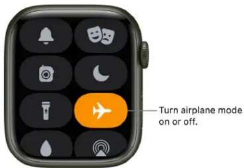 Turn airplane mode on or off.