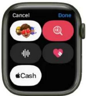Cancel Done Apple Cash