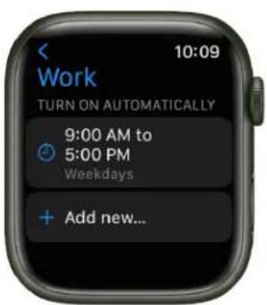 Work TURN ON AUTOMATICALLY 9:00 AM to 5:00 PM Weekdays + Add new...