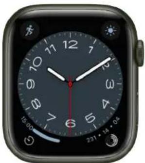 Close-up of a black analog clock face showing time, minute, and second hands (no text or symbols visible)