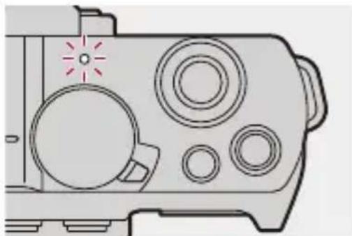 PANASONIC DC-S9K - Indications du témoin de charge - 1