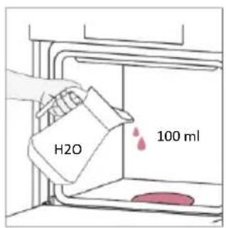 H2O 100 ml