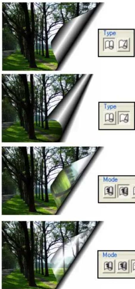 ULEAD Photoimpact 12 - To create a Turnpage effect: - 1