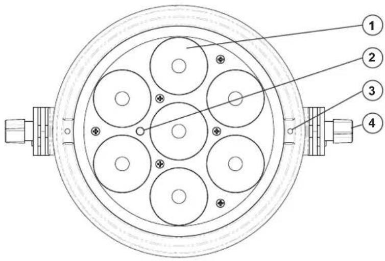 Eurolite AKKU IP PAR 7 QCL - GERÄTEBESCHREIBUNG - 1