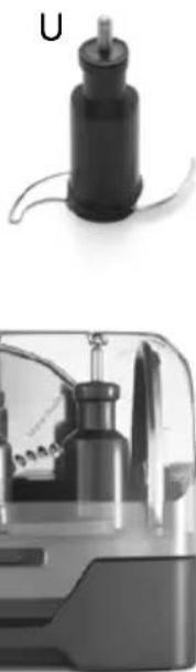 Two grayscale product images: top shows a cylindrical device with a pin, bottom shows a mechanical component (no visible text or symbols)