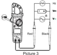 Uni-T UT202A+ - Note: - 1