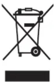 Symbol of a trash bin crossed out, representing waste sorting or disposal (no text present).