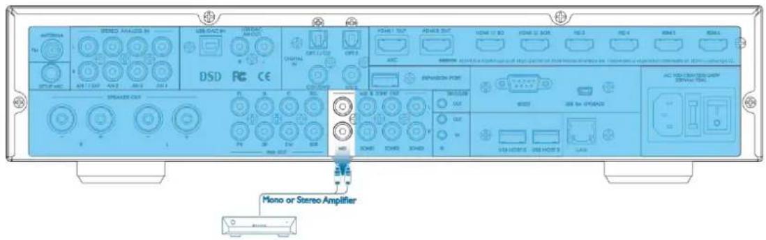 STEREOS ANALYSIS IN DSD RC CE SPEAKER OUT Mono or Stereo Amplifier