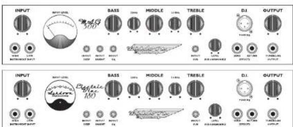 INPUT MINTLE LEVEL BASS THIRD MIDDLE LEMON TREELE D.I. OUTPUT INPUT BEETELE VAC 100 BASS THIRD MIDDLE LEMON TREELE D.I. OUTPUT