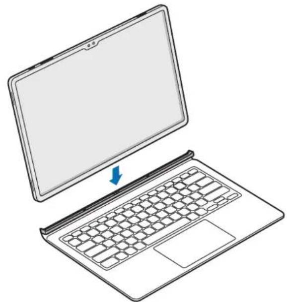 SAMSUNG EF-DX720 - Colocar el teclado - 3