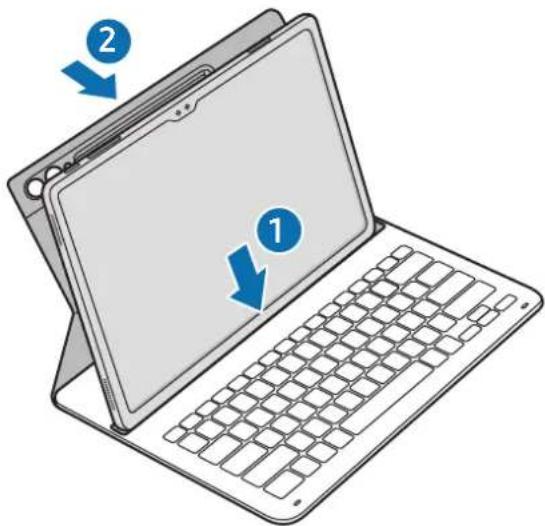 SAMSUNG EF-DX720 - Προσάρτηση του πληκτρολογίου - 1