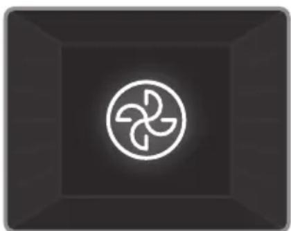 Pure electrical circuit symbol for a three-blade propeller (no text or labels)