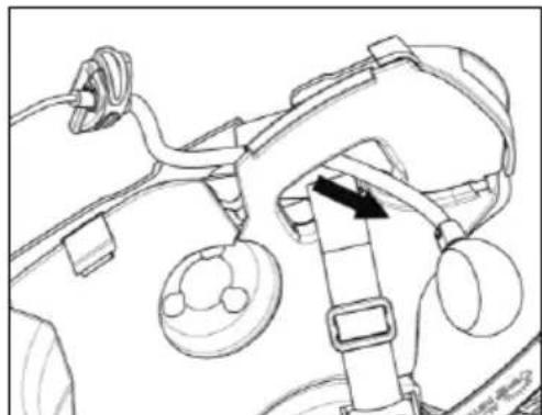 Technical line drawing of a mechanical assembly with no visible text or symbols
