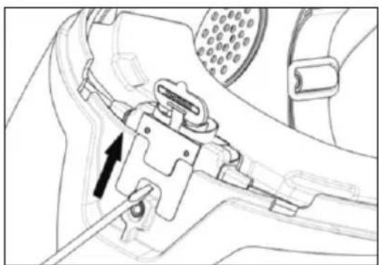 Technical line drawing of a mechanical component with no visible text or symbols